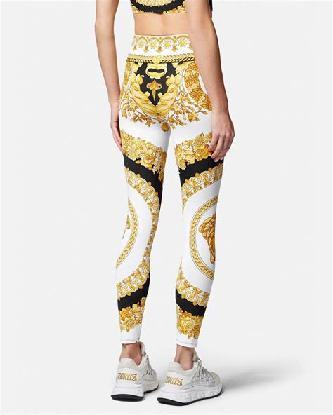 versace tights suit|Versace leggings women's.